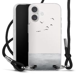 Carry Case Transparent Fabric black/silver