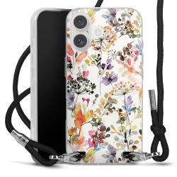 Carry Case Transparent Fabric black/silver