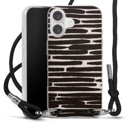 Carry Case Transparent Fabric black/silver