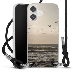 Carry Case Transparent Fabric black/silver