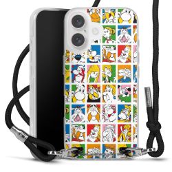 Carry Case Stoff schwarz/silber