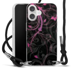 Carry Case Transparent Fabric black/silver