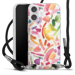 Carry Case Transparent Fabric black/silver