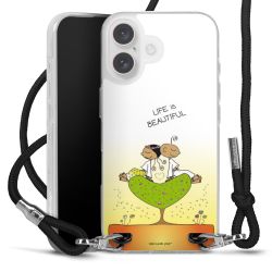 Carry Case Stoff schwarz/silber