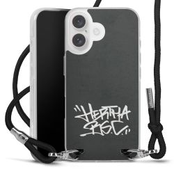 Carry Case Stoff schwarz/silber