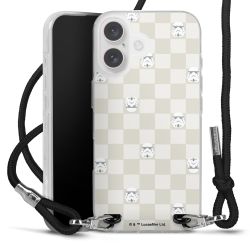 Carry Case Stoff schwarz/silber