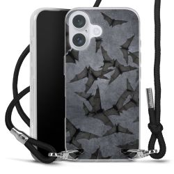 Carry Case Transparent Fabric black/silver