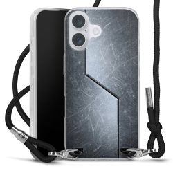 Carry Case Transparent Fabric black/silver