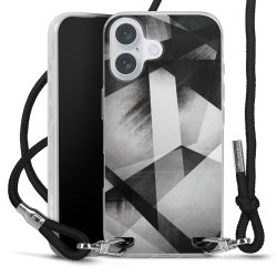 Carry Case Transparent Fabric black/silver