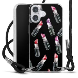 Carry Case Transparent Fabric black/silver