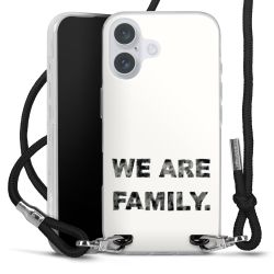 Carry Case Transparent Fabric black/silver