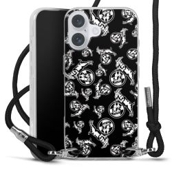 Carry Case Stoff schwarz/silber