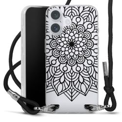 Carry Case Transparent Fabric black/silver