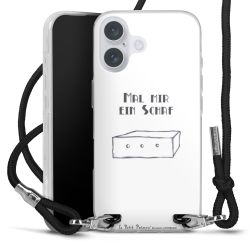 Carry Case Stoff schwarz/silber