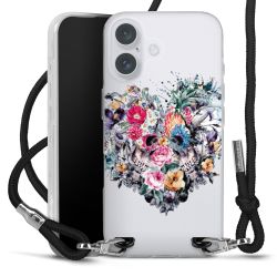 Carry Case Transparent Fabric black/silver