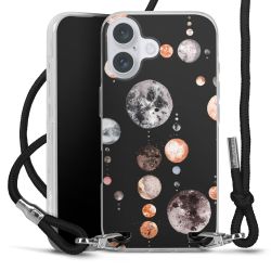 Carry Case Transparent Fabric black/silver