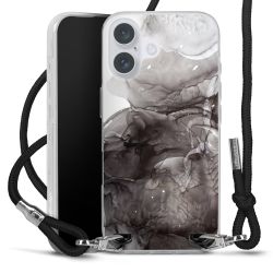 Carry Case Transparent Fabric black/silver