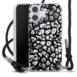 Carry Case Transparent Fabric black/silver