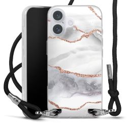 Carry Case Transparent Fabric black/silver