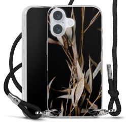 Carry Case Transparent Fabric black/silver