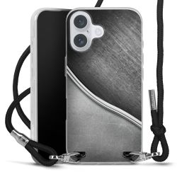 Carry Case Transparent Fabric black/silver