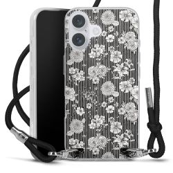 Carry Case Transparent Fabric black/silver