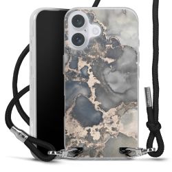 Carry Case Transparent Fabric black/silver