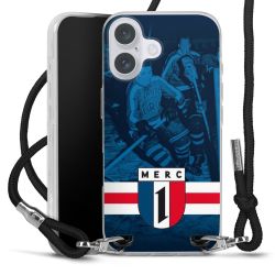 Carry Case Stoff schwarz/silber