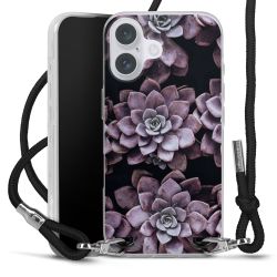 Carry Case Transparent Fabric black/silver