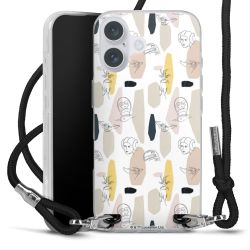 Carry Case Transparent Fabric black/silver