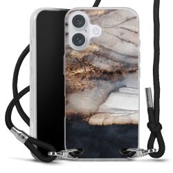 Carry Case Transparent Fabric black/silver