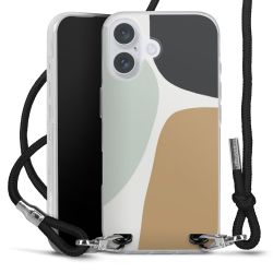 Carry Case Transparent Fabric black/silver