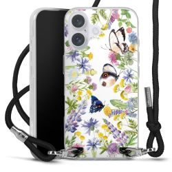 Carry Case Transparent Fabric black/silver