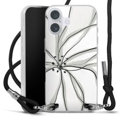 Carry Case Transparent Fabric black/silver