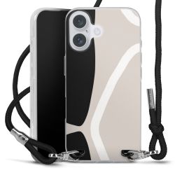 Carry Case Transparent Fabric black/silver