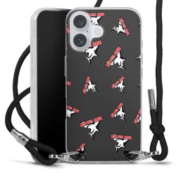 Carry Case Stoff schwarz/silber