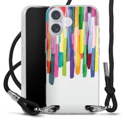 Carry Case Transparent Fabric black/silver