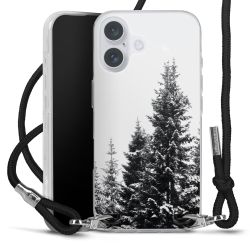 Carry Case Transparent Fabric black/silver