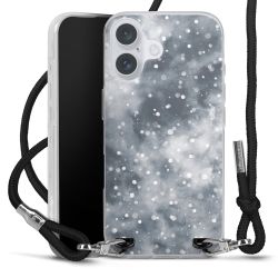 Carry Case Transparent Fabric black/silver