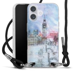 Carry Case Transparent Fabric black/silver