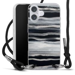 Carry Case Transparent Fabric black/silver