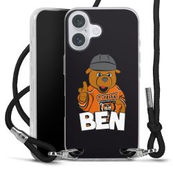 Carry Case Stoff schwarz/silber