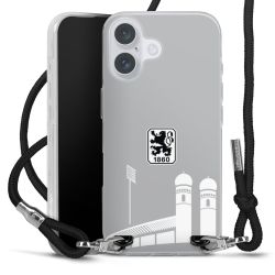 Carry Case Stoff schwarz/silber