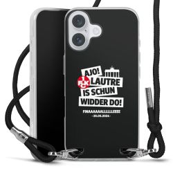 Carry Case Stoff schwarz/silber