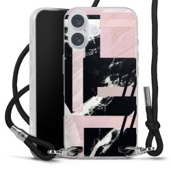 Carry Case Transparent Fabric black/silver