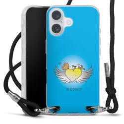 Carry Case Stoff schwarz/silber