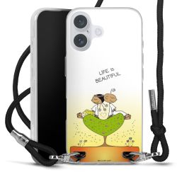 Carry Case Stoff schwarz/silber