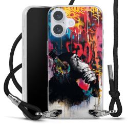 Carry Case Fabric black/silver