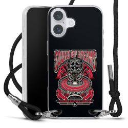 Carry Case Stoff schwarz/silber