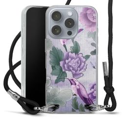 Carry Case Transparent Fabric black/silver